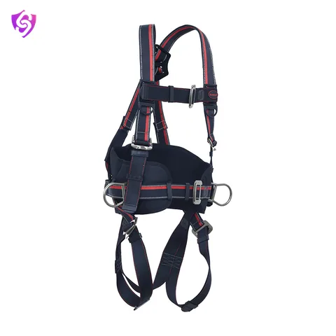 Karam Tower Climbing Harness with 4 Adjustment & 2 Attachment Points