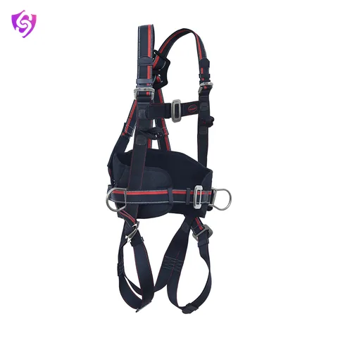 Karam Tower Climbing Harness with 4 Adjustment & 3 Attachment Points