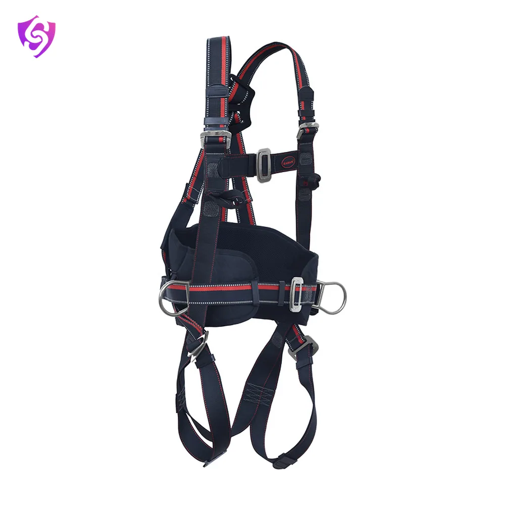 Karam Tower Climbing Harness with 4 Adjustment & 3 Attachment Points