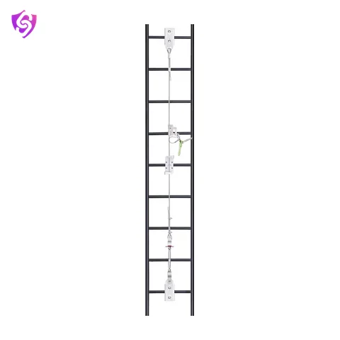 Karam Vertical Anchorage Line System on Rigid Cable Line