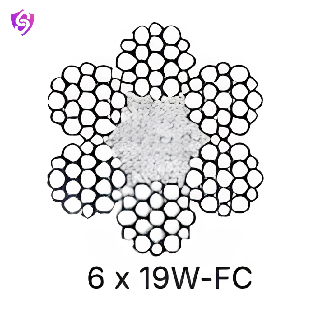 Mega 6×19 Warrington Wire Rope