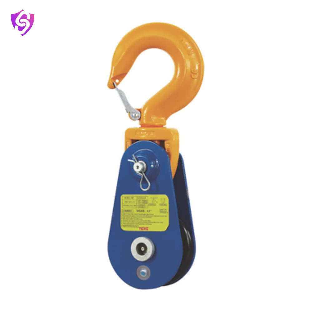 Yoke Light Snatch Block with Hook