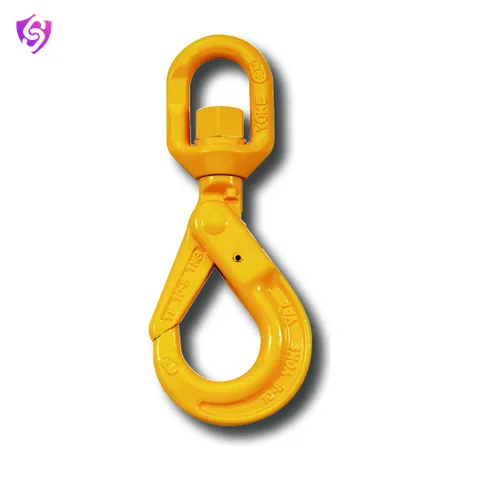 Yoke Swivel Self Locking Hook