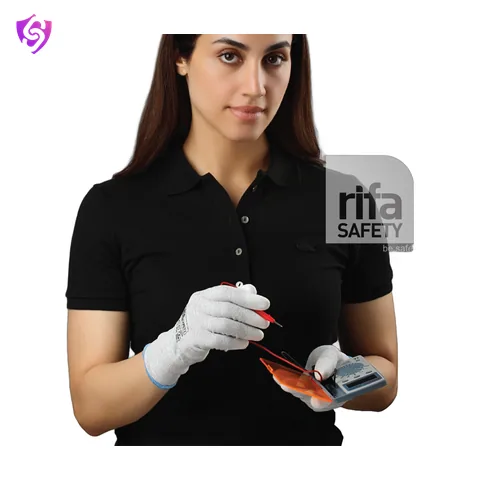 Rifa Esd Pu Palm Coated / Esd Fpu Finger Tip Coated