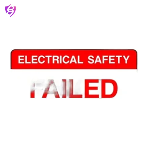 SureSafe Caution Failed Ele. Safety Tag