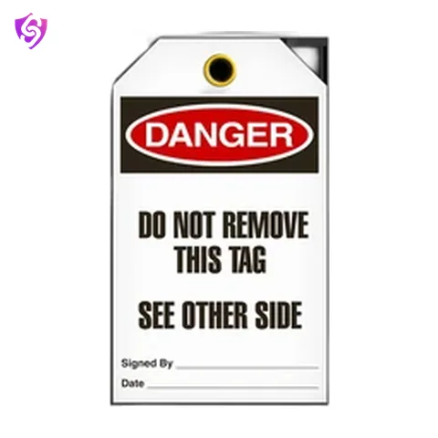 SureSafe Danger Do Not Remove Tag