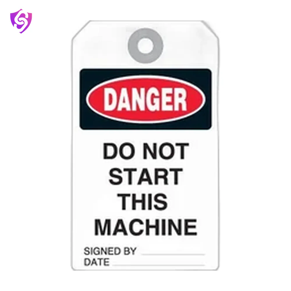 SureSafe Danger Do Not Start Machine Tag