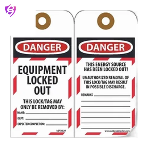 SureSafe Equipment Lockout Tag