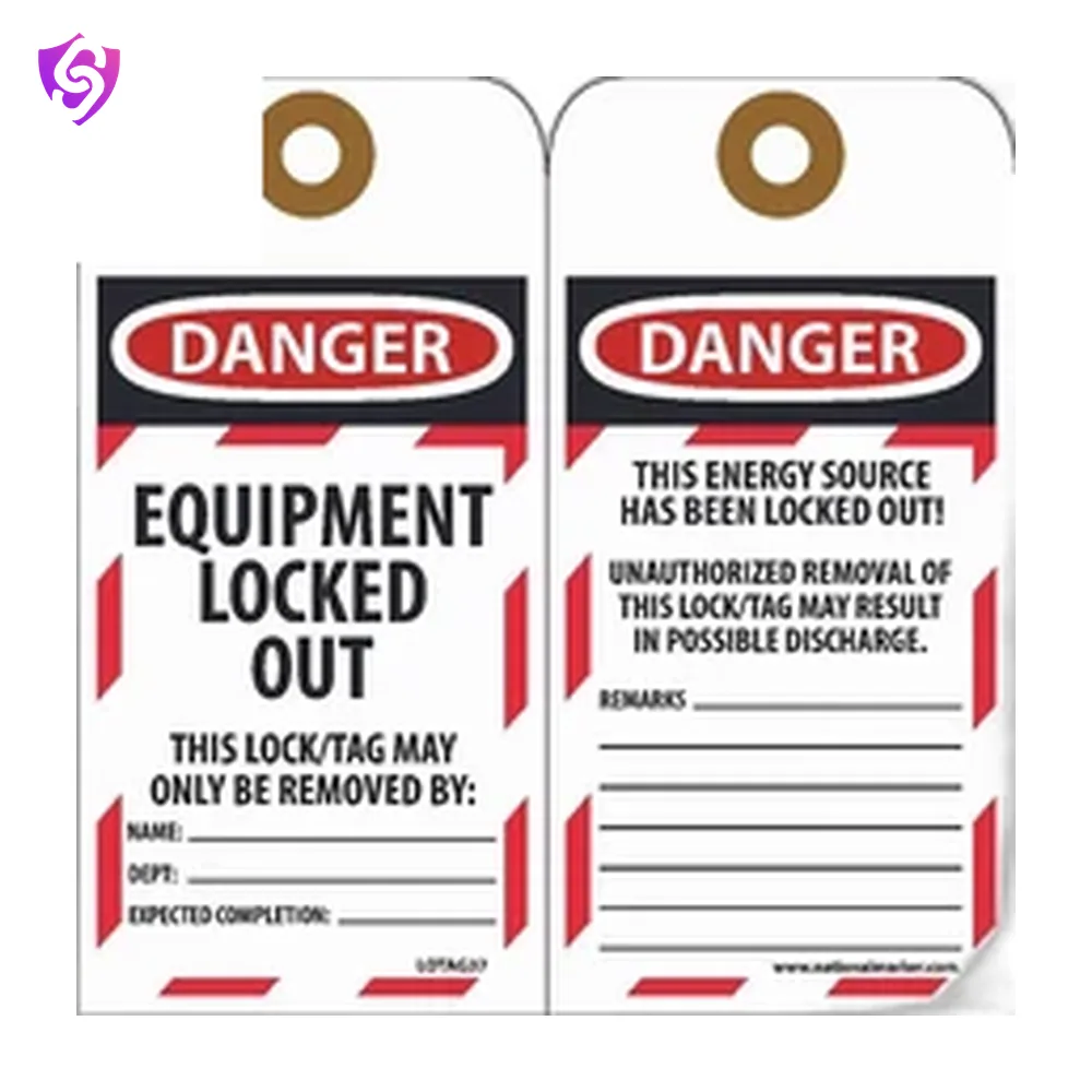 SureSafe Equipment Lockout Tag