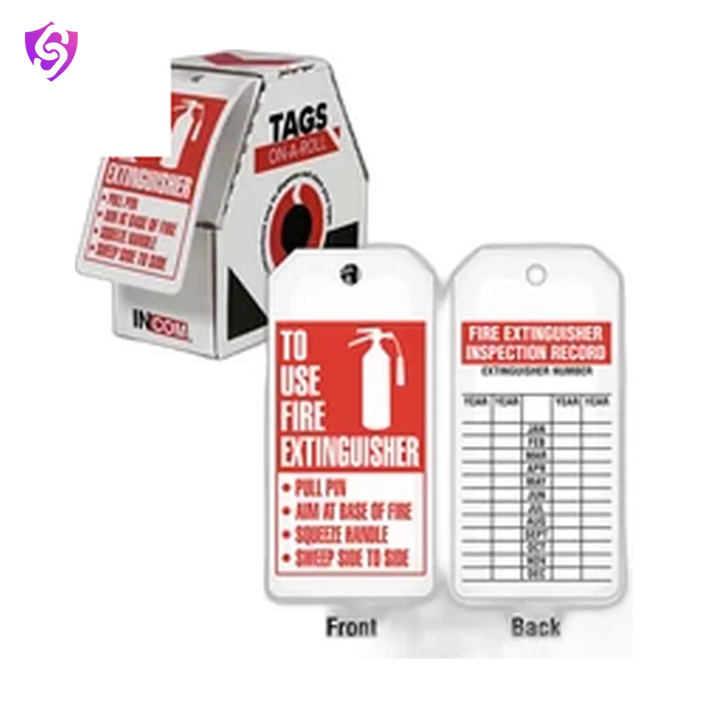 SureSafe Fire Extinguisher Tag