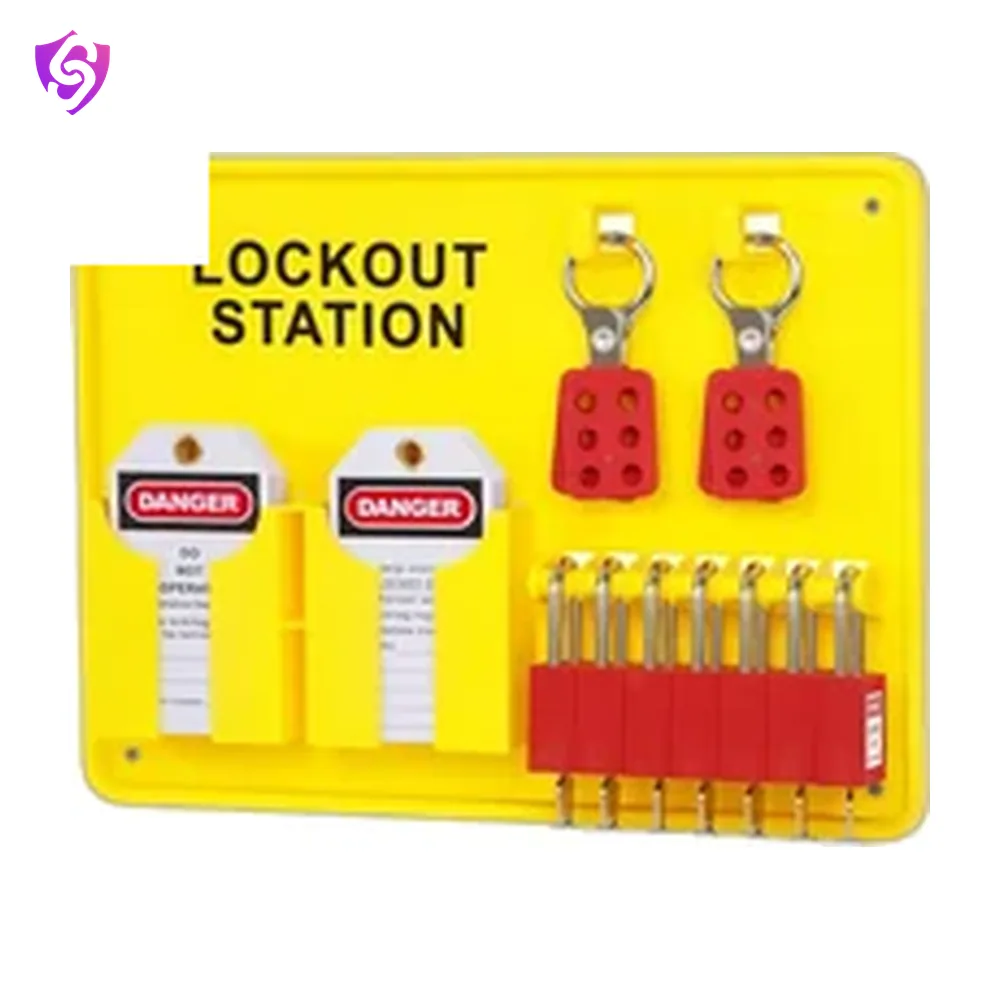 SureSafe Lockout Padlock Station Board