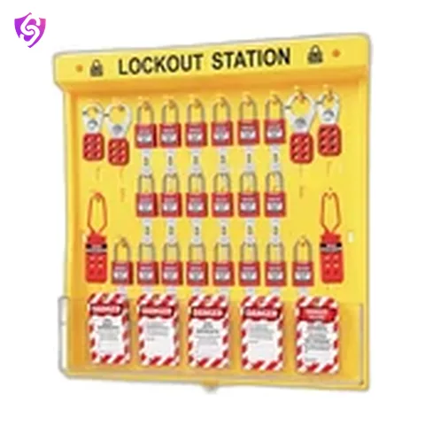 SureSafe Lockout Tagout Station 14"X6"X6"