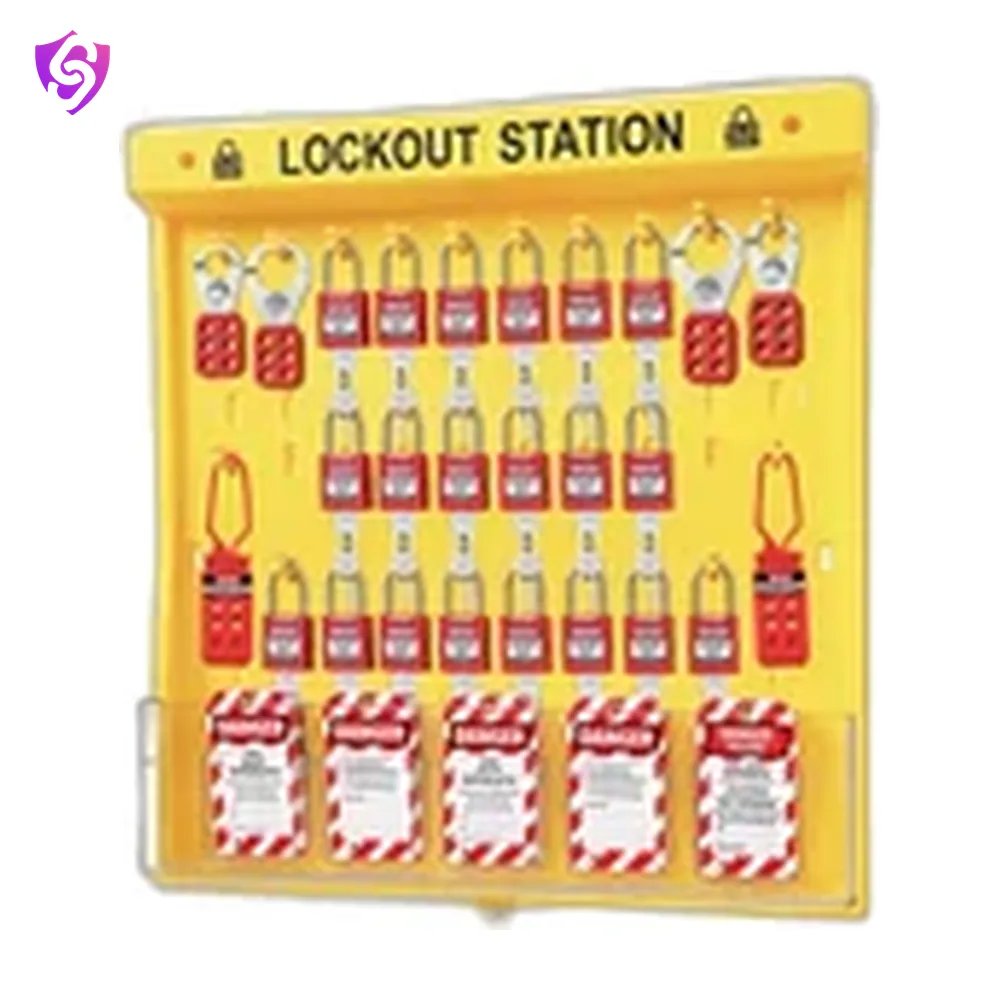 SureSafe Lockout Tagout Station 14"X6"X6"