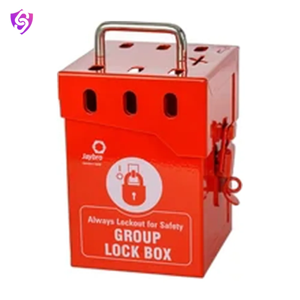 SureSafe Mini Group Lockout Box 6"X6"X2"