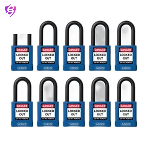 SureSafe OSHA Safety LOTO Padlock Blue