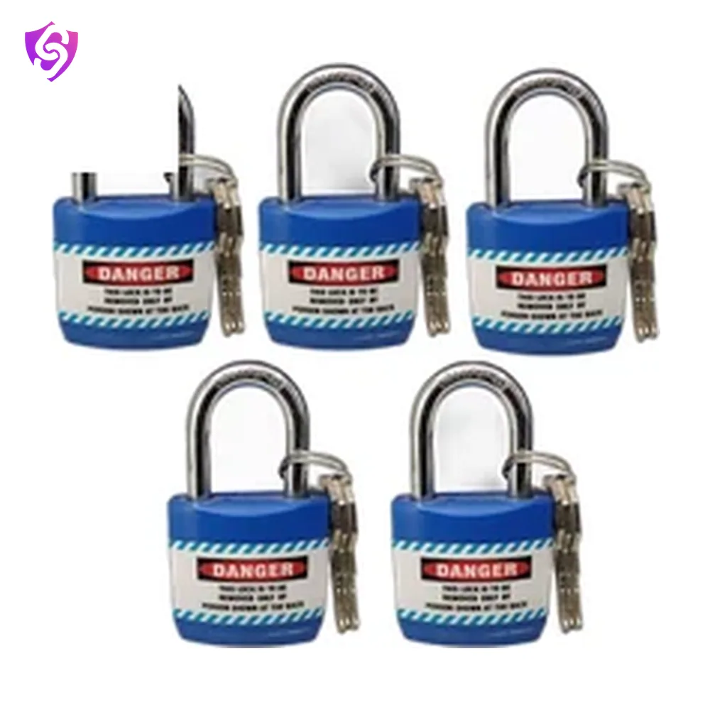 SureSafe Padlock Regular Shackle Blue