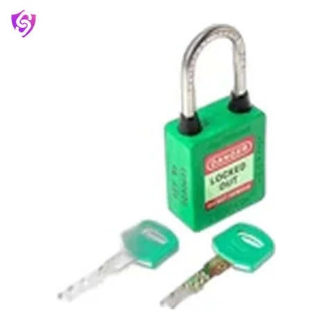 SureSafe Padlock Regular Shackle Green