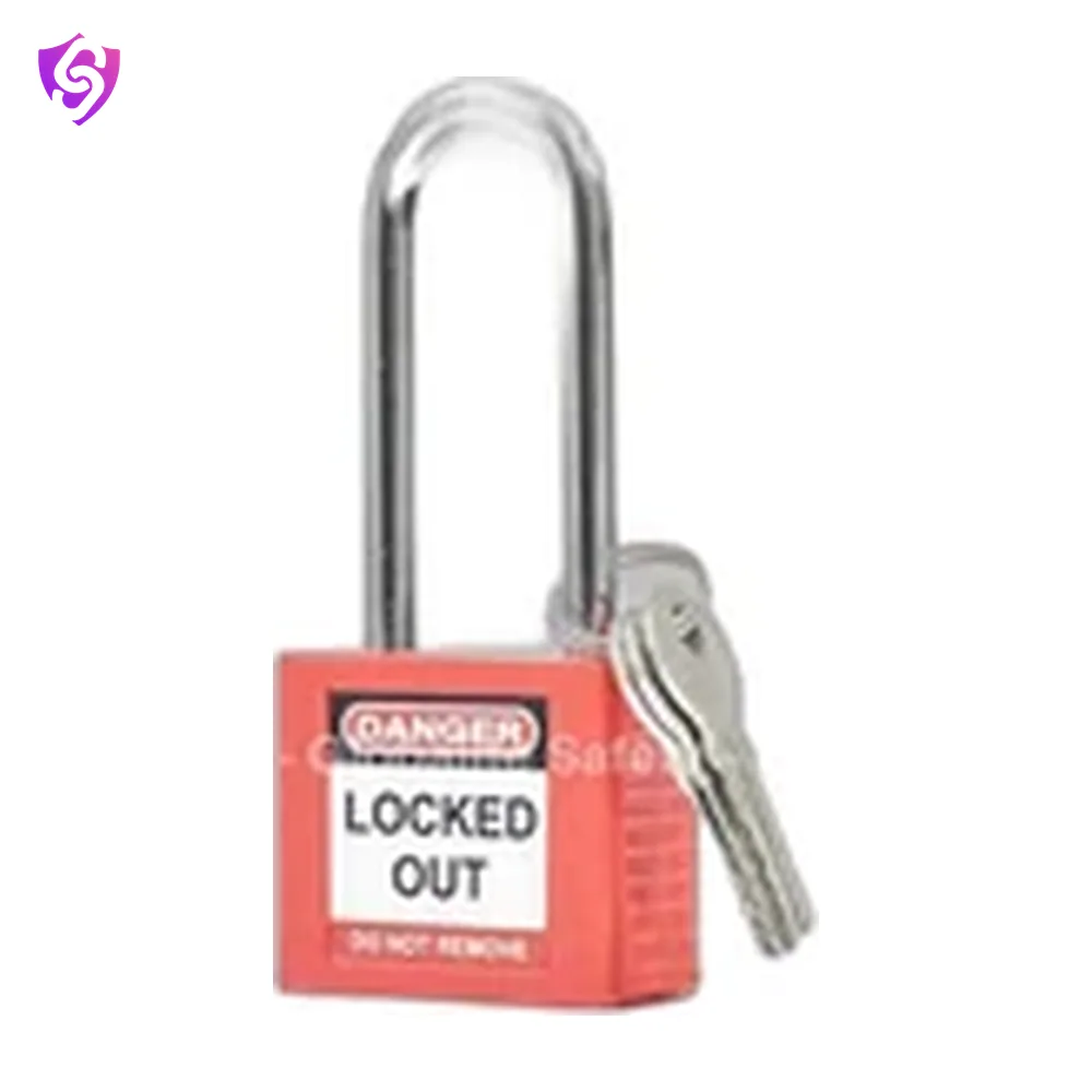 SureSafe Padlock Regular Shackle Red