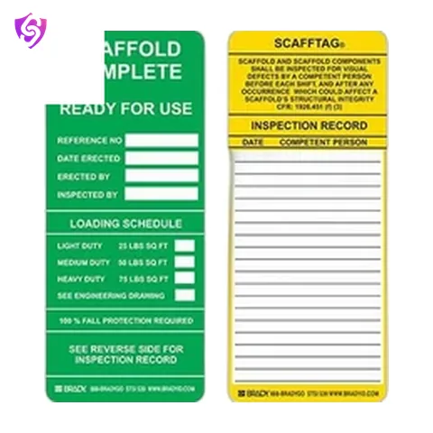 SureSafe Ready To Use Scaffold Tag