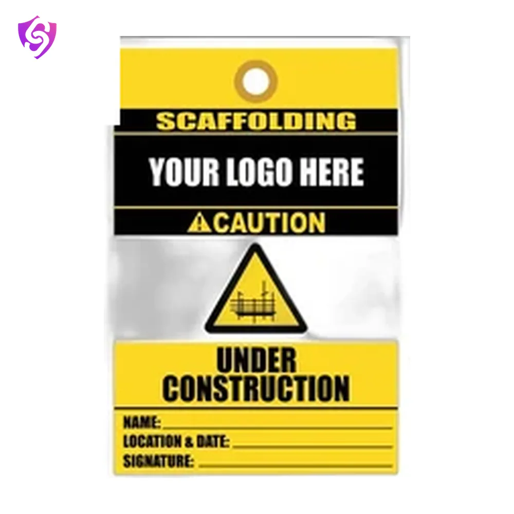 SureSafe Under Construction Scaffold Tag