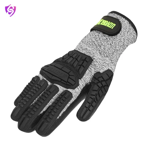 Udyogi 419P1 V-Glossy Nitrile Coated Gloves