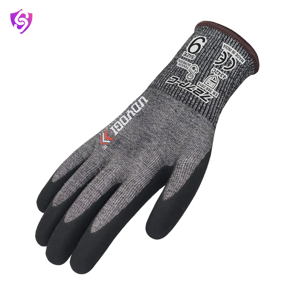 Udyogi 727P C-Sandy Nitrile Coated Gloves