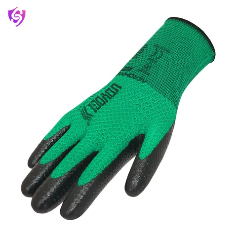 Udyogi Aerohive G101-Glossy Nitrile Coated Gloves