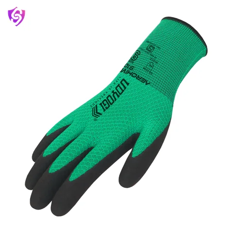 Udyogi Aerohive S101-Sandy Nitrile Coated Gloves
