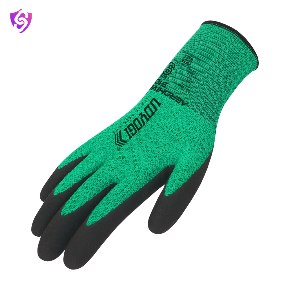 Udyogi Aerohive S101-Sandy Nitrile Coated Gloves