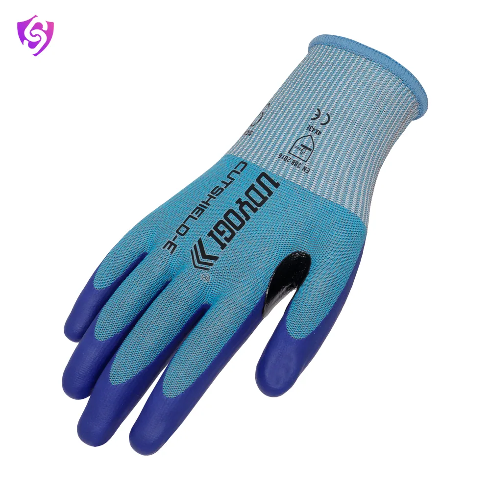 Udyogi Cutshield E-Micro Foam Nitrile Coated Gloves