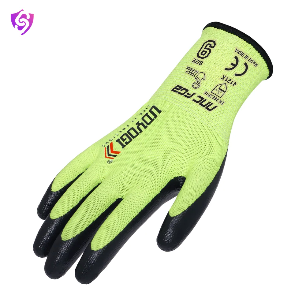 Udyogi NNC FGB-Glossy Nitrile Coated Gloves